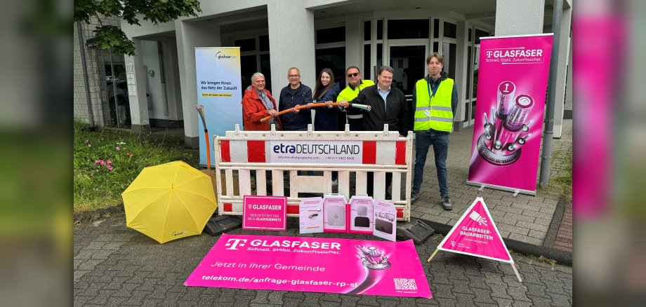 Gruppenfoto Spatenstich