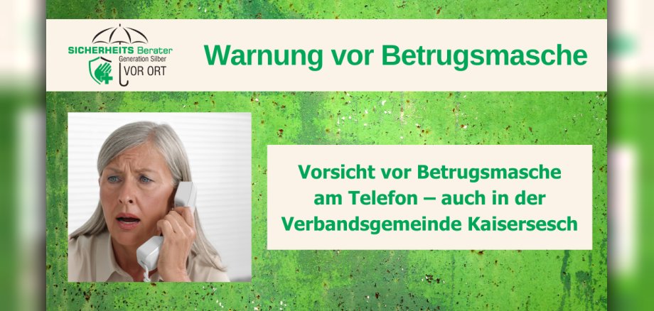 Frau am Telefon