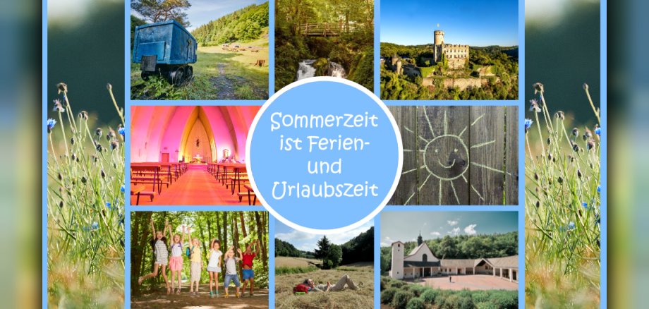 Collage Naturlandschaften im Schieferland Kaisersesch