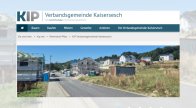 Internetseite von KIP Internetseite von KIP