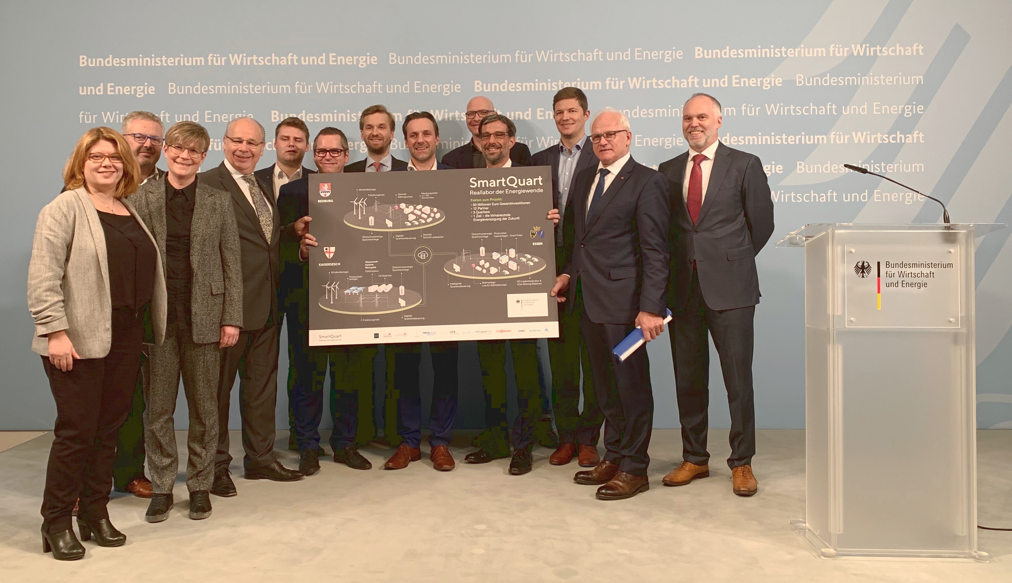 Empfang Reallabor SmartQuart in Berlin