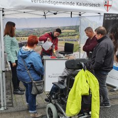 SmartQuart Stand beim Herbstmarkt Kaisersesch