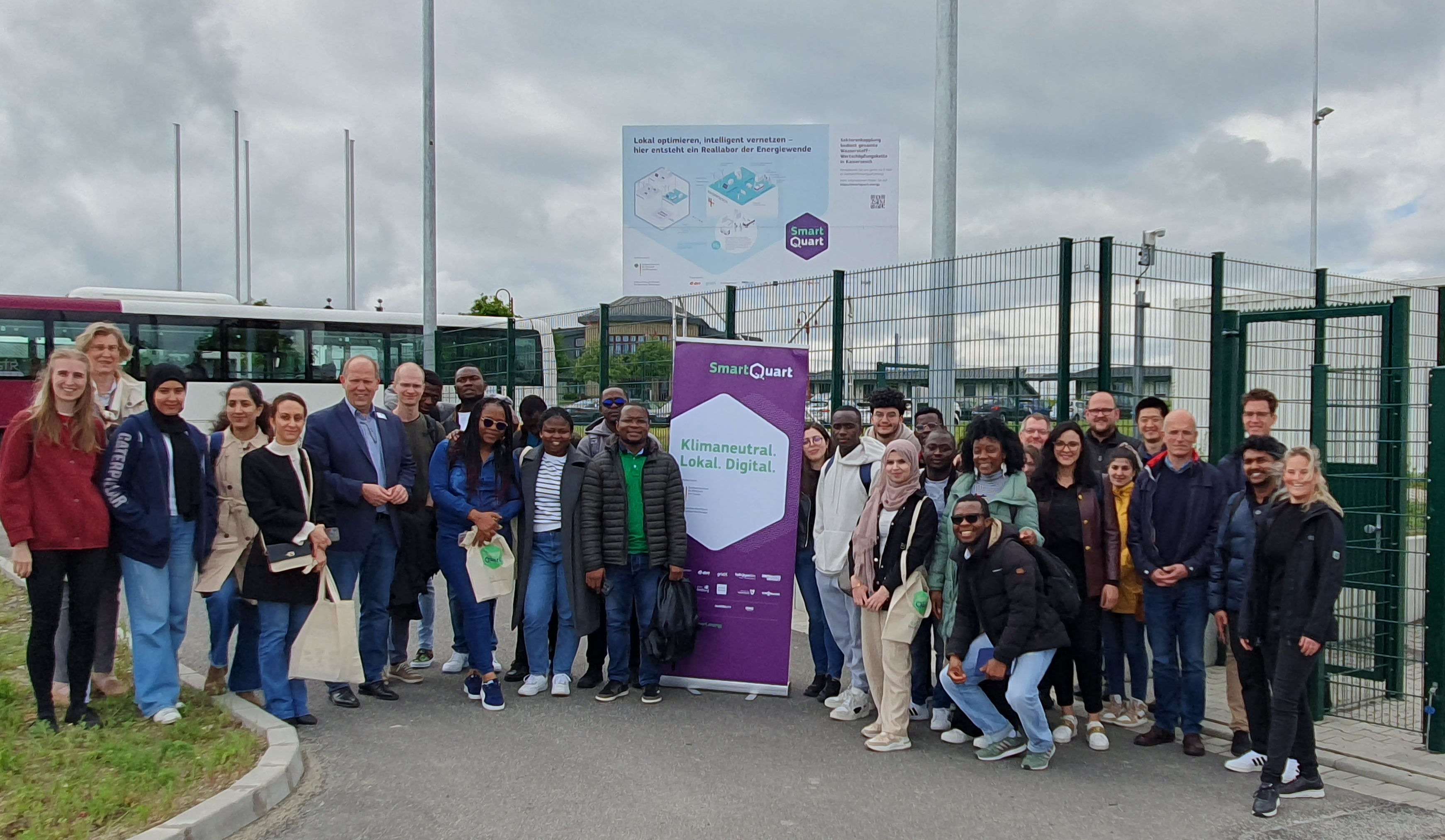 Besuchergruppe der Uni Luxemburg