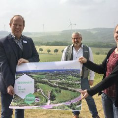 Uwe Diederichs-Seidel, Bürgermeister Albert Jung, Nicole Sesterhenn