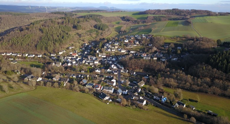 Luftbild von Urmersbach